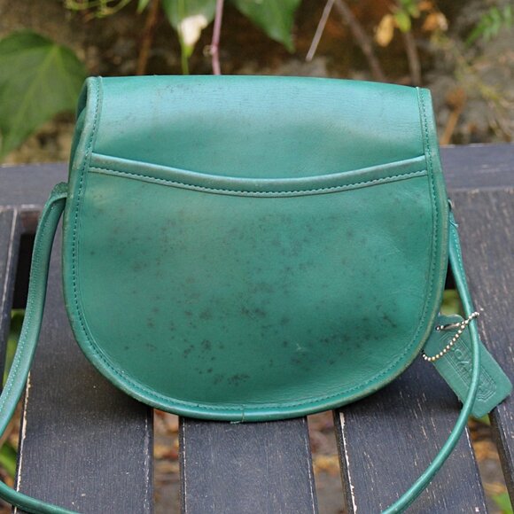Coach Vintage - Casey Crossbody Bag 9923 in Jade Green, USA 1990s READ - Picture 2 of 15